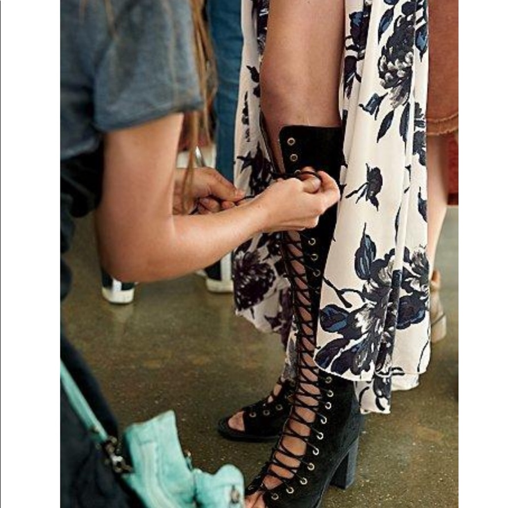 Jeffrey Campbell Perspective lace up boots